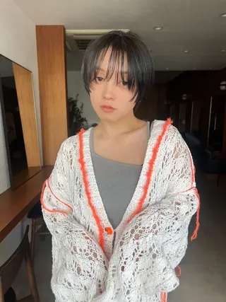 ショート yiye青山店所属・無料カットモデル /yuukaのヘアスタイル