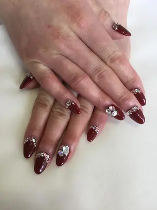 ネイル 💎🐰 saki. m 🐰💎のネイルデザイン