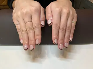 ネイル 🩷ྀི暖色カラー 🫧ྀིススマゴチヨのヘアスタイル