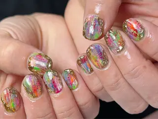 ネイル Nail Atelier IamI所属・アイアムアイ 大村磨衣のネイルデザイン