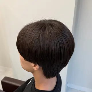 ショート メンズ ウルフ/毛流れ/ アイロン風/AOTOのヘアスタイル