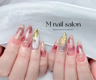 ネイル M🌷nail 長さだし専門店のネイルデザイン