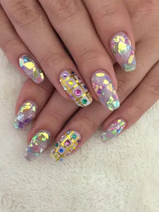 ネイル Sympa 𝓜iwako🐰ᩚのネイルデザイン