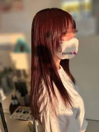 ロング カラー Ray  浜線店 小野寺のヘアスタイル