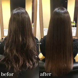 ロング 工藤 綾華のヘアスタイル