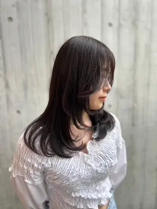 カラー 愛され抜け感ヘア 💘仙台美容室のヘアスタイル