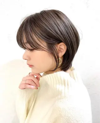ショート カラー 🍑透明感color 🍑MOMOKA🍑のヘアスタイル