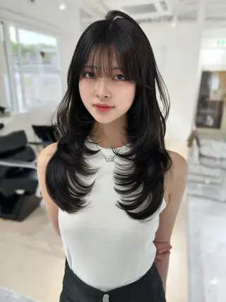 ロング 上野/韓国hair 🤍MOEKA🤍のヘアスタイル