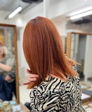 カラー 艶髪✨️増田 梨都のヘアスタイル