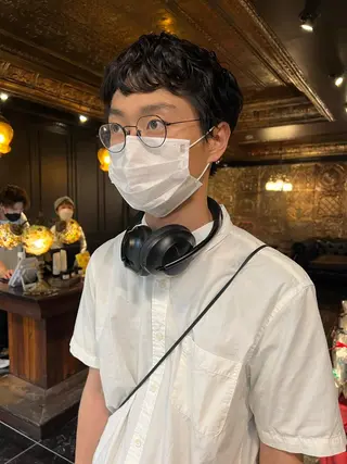 メンズ haco＋所属・圧倒的デザイン力 店長🎨RENAのヘアスタイル