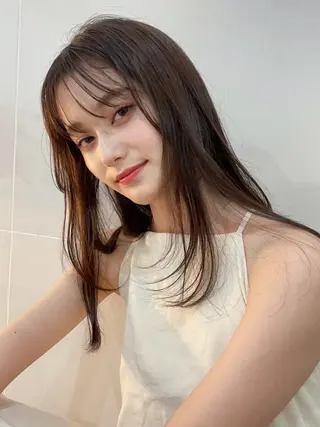 ロング カラー メンズスタイリスト/ 髪質改善/居場のヘアスタイル