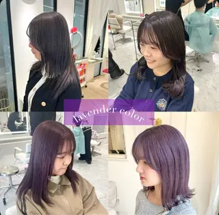 セミロング カラー ParveMix / 山本 玲南🫧🪽のヘアスタイル