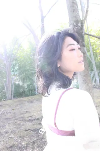 ミディアム 韓国風レイヤーカット 🇰🇷❕モカのヘアスタイル