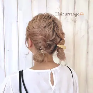 ミディアム カラー ヘアアレンジ 原宿/似合わせ/髪質 改善/レイヤー/優希のヘアスタイル