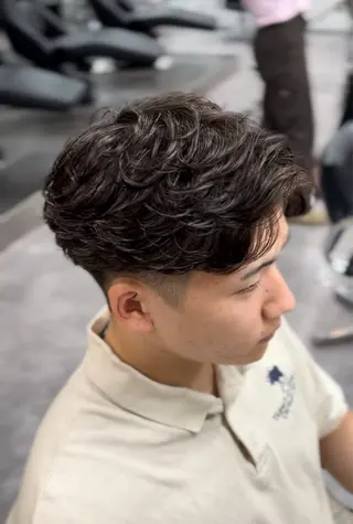 パーマ 💈メンズパーマ特化 金子温貴💈のヘアスタイル