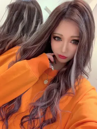 ロング ハイトーン✨艶髪💘 💘 AYANO💘のヘアスタイル