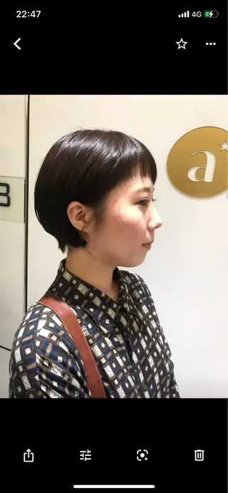 ショート ❤️パーマ美容師✂︎ 井口美緒のヘアスタイル