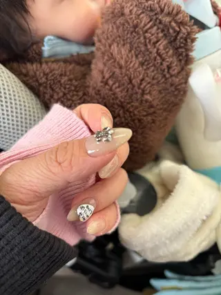 ネイル nagaoフィルイン パラジェル長さだしのネイルデザイン