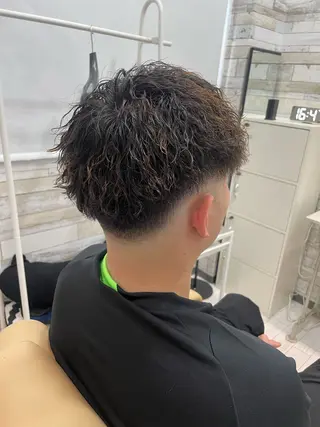 ショート パーマ メンズ 奈良/生駒/FEEL /ﾉｶﾞﾐﾄｼｷのヘアスタイル