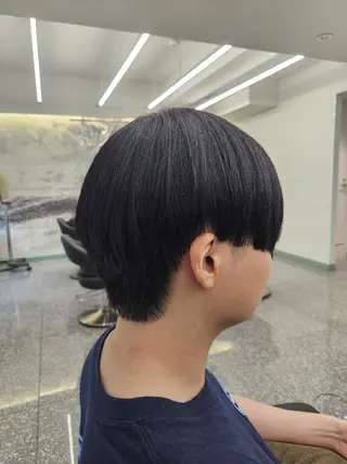 ショート メンズ パーマ あいだ🐼ミニモ ２月限定クーポン配信のヘアスタイル