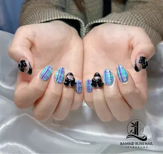 ネイル BAMBOO BLISS 研修用のネイルデザイン