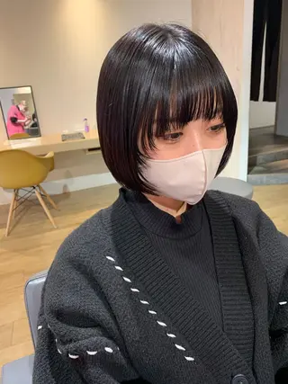 ショート 美髪・シールエクステ ホソタニリョウコのヘアスタイル