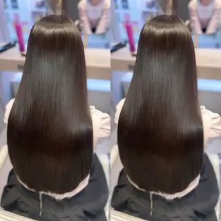 ロング パーマ SALOWIN 新宿三丁目East所属・縮毛矯正/艶カラー /美髪/ﾒｸﾞﾐのヘアスタイル