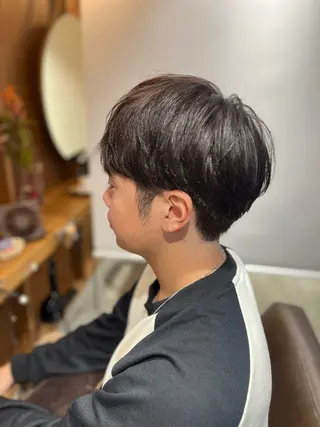 メンズ 塩川ももこ/ 縮毛矯正/ヘアセットのヘアスタイル