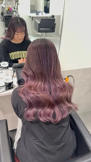 カラー ciera. アオイ🪐✩.*˚のヘアスタイル