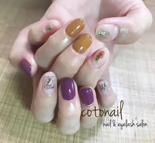 ショート ネイル ツメトマツゲ .のネイルデザイン