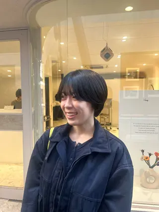 ショート iwami rena /Nary河原町のヘアスタイル