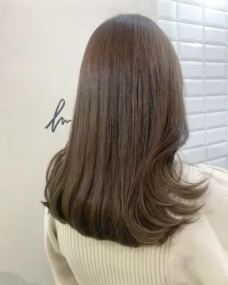 ロング カラー hub hair レイヤー/透明感のヘアスタイル