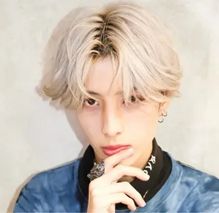 ショート カラー パーマ ヘアアレンジ メンズ 🪐 TenTen🪐のヘアスタイル