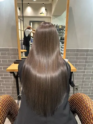 ロング カラー パーマ ヘアアレンジ メンズ 🌈髪質改善TR 艶カラーユウダイ🌈のヘアスタイル