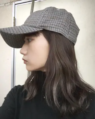 セミロング カラー ショート、ボブ シマダマサトのヘアスタイル