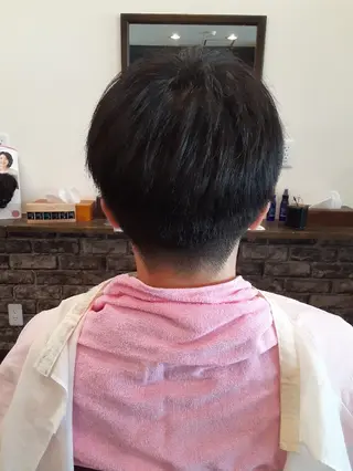 ショート メンズ ルシア美容室|岸和田 《メンズ歓迎!》山﨑のヘアスタイル