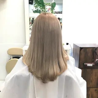 セミロング カラー ヘアアレンジ リピート指名no.1 /ruiのヘアスタイル