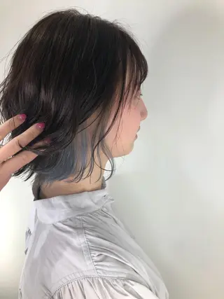 ショート カラー CheRiR【シェリール】所属・cherir髪質改善 パーソナルカラー診断のヘアスタイル