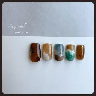 ネイル Freex nail所属・freex nail /ニュアンス/個性派のネイルデザイン