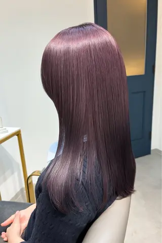 ミディアム The Apartment of Solon Citta 船橋609所属・髪質改善/縮毛矯正/ 美髪/個室/ハラのヘアスタイル