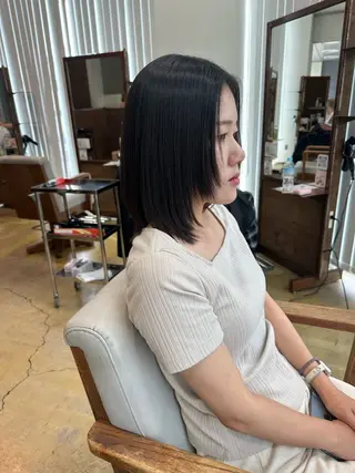 ミディアム 大須/パーマモデル 木場 健斗🌳のヘアスタイル