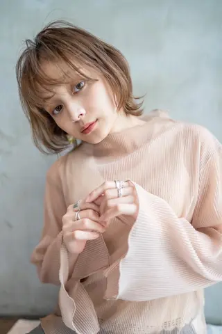 ショート カラー INTRO.by Fi-Ne所属・韓国ヘア 店長NEGIのヘアスタイル