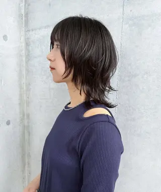 ミディアム ✂︎ウルフカット /レイヤーカット✂︎のヘアスタイル