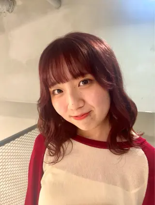 カラー ハイトーン/くすみ カラー seina★のヘアスタイル