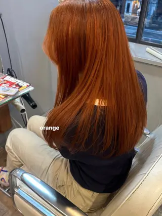 ロング カラー 暖色カラー/レイヤー 🌙 オノユリカのヘアスタイル