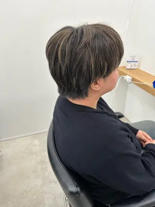 ショート カラー レイヤー/ナチュラル 💐nao.のヘアスタイル