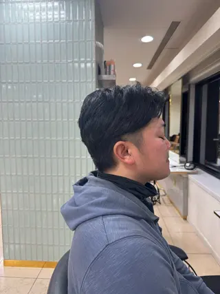 ショート メンズ ラカリテ所属・渋谷 りなのヘアスタイル