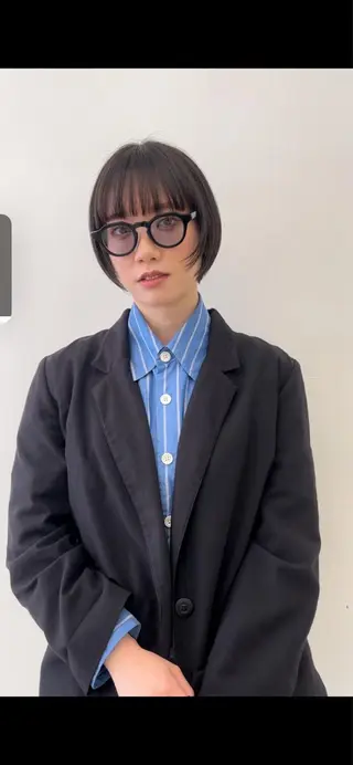 ショート ミチオノザワヘアサロン所属・鷲嶺 風太朗のヘアスタイル