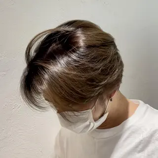 ショート カラー メンズ 大人可愛い透明感🌟 小顔・韓国髪🌟野中のヘアスタイル