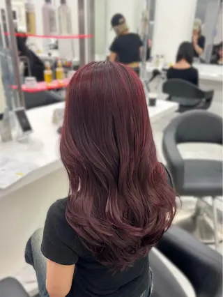 カラー かわいい艶髪🤍 れいな🤍のヘアスタイル